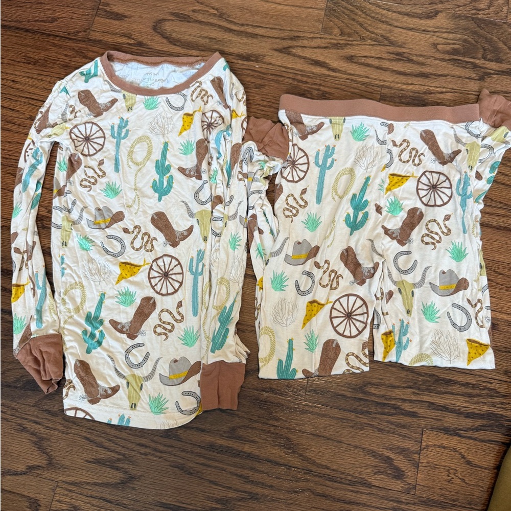 Little Sleepies Let’s Rodeo PJ set - 9/10